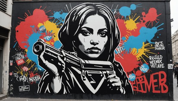 Le street art comme arme de protestation sociale